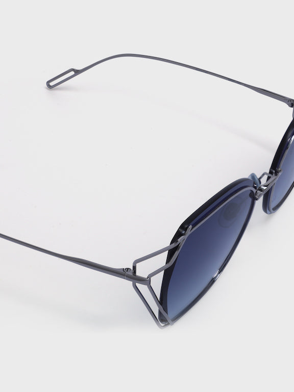 Full Rim Butterfly Frame Sunglasses for Women - (H8902N02)