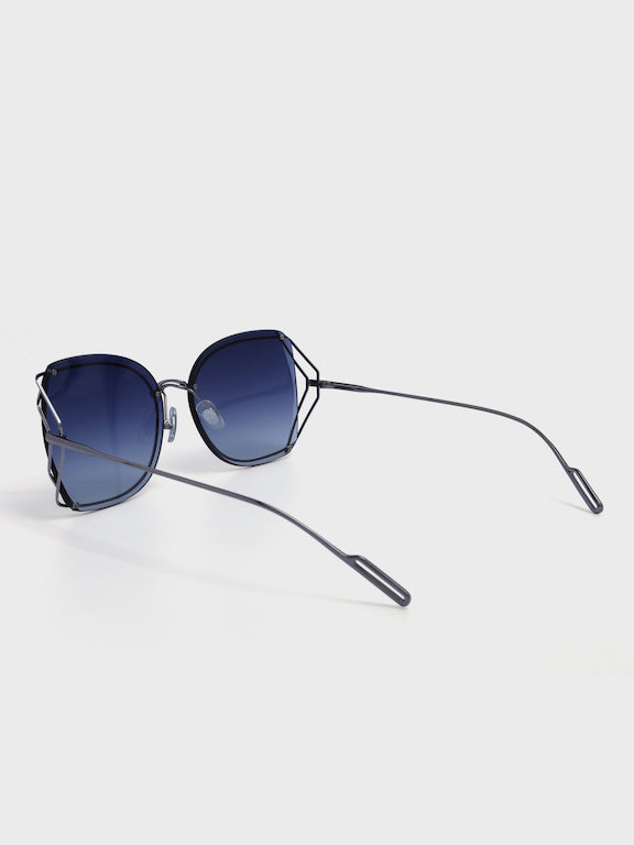 Full Rim Butterfly Frame Sunglasses for Women - (H8902N02)
