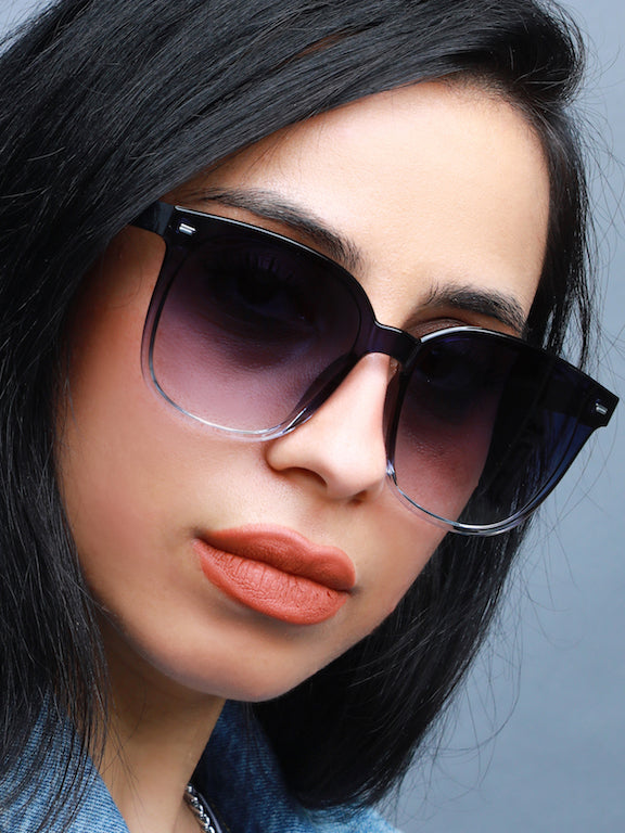 Full Rim Unisex Wayfarer Sunglasses - (H2102N18)