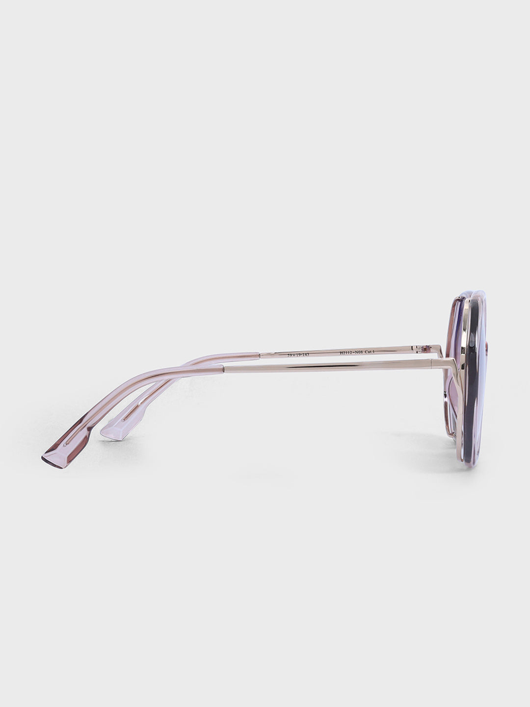 Full Rim Oversized Round Sunglasses for Women - (H2112N08)