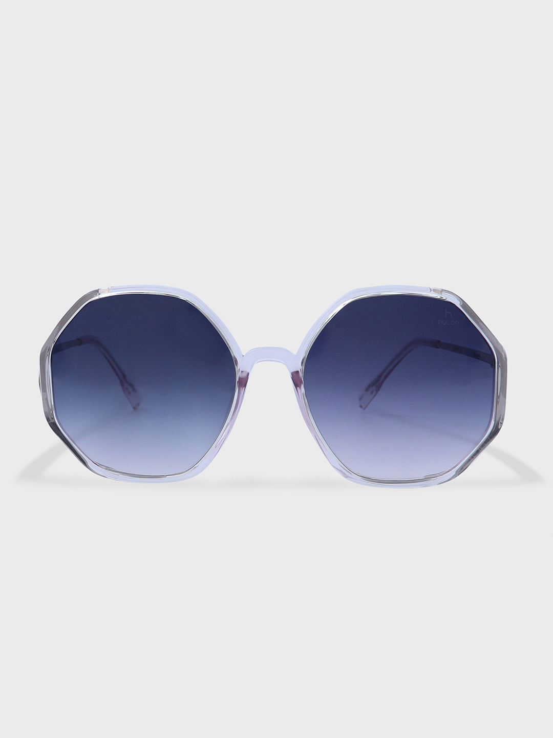 Full Rim Oversized Round Sunglasses for Women - (H2112N13)