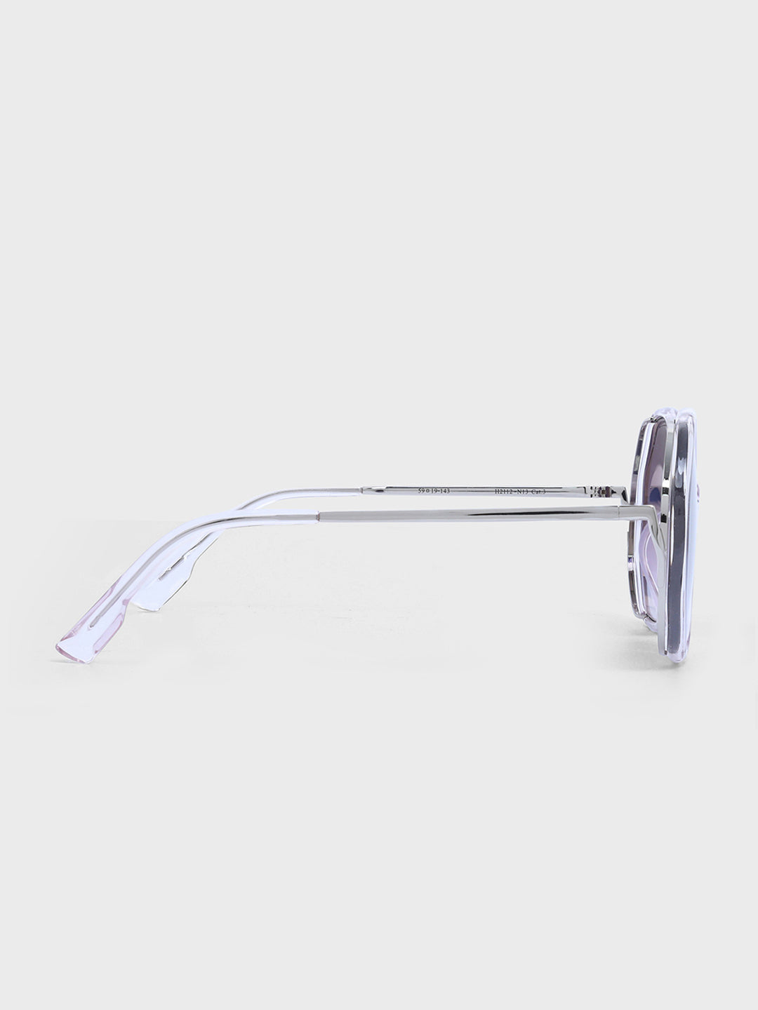 Full Rim Oversized Round Sunglasses for Women - (H2112N13)