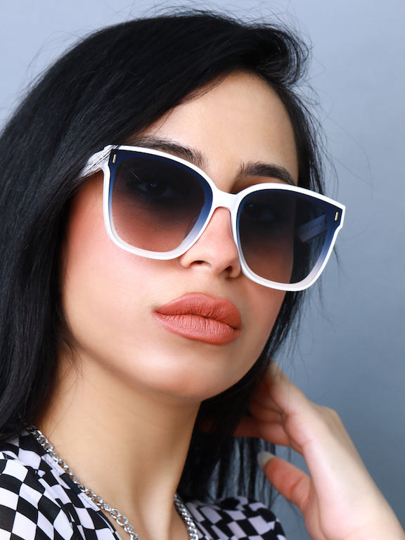 Full Rim Wayfarer Sunglasses for Women - (H2208N02)