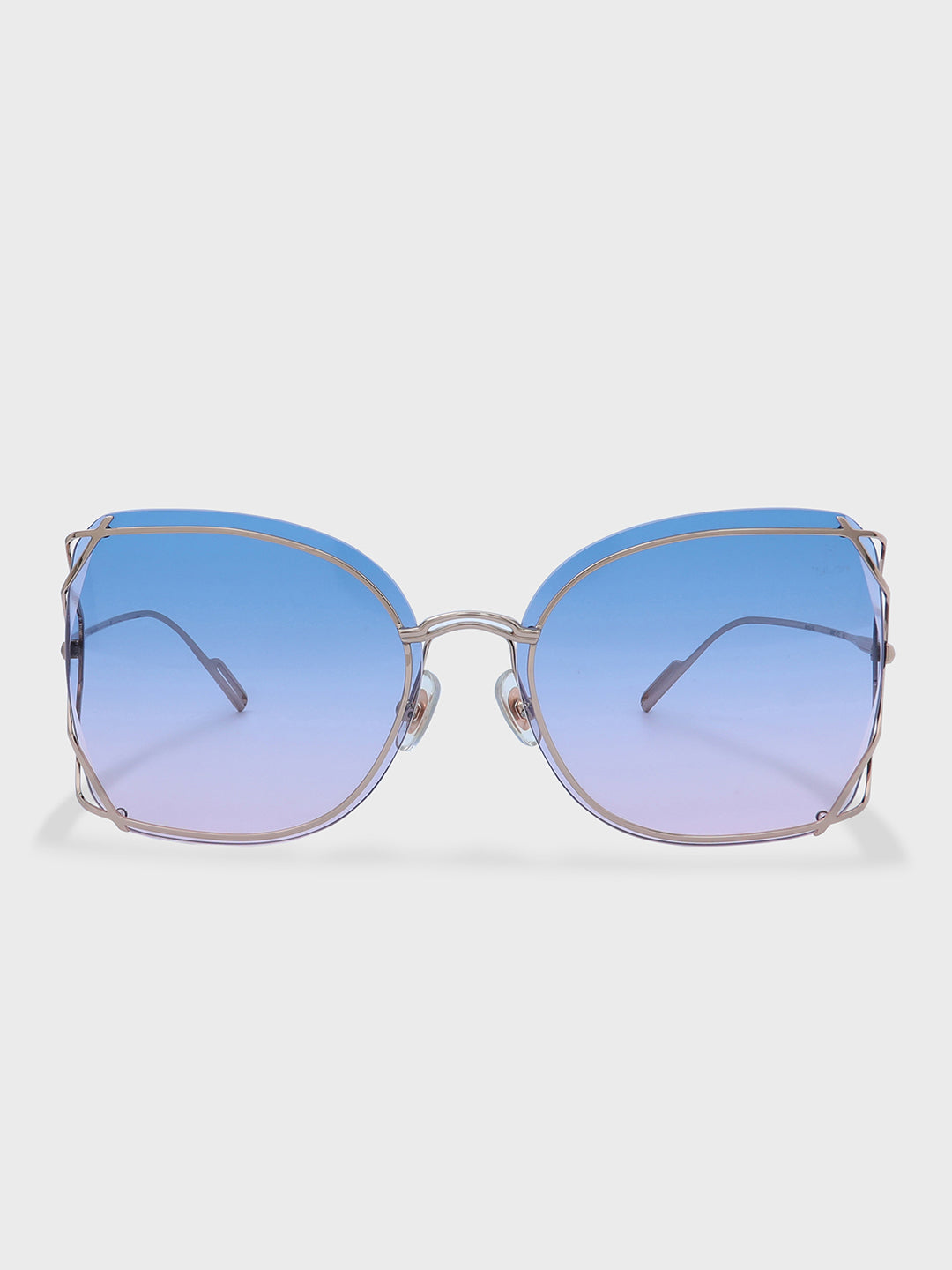 Full Rim Butterfly Frame Sunglasses for Women - (H8902N11)