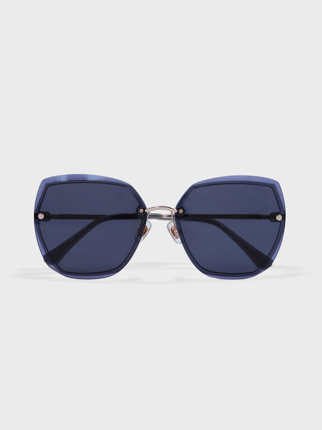 Rimless Square Sunglasses for Women - (H8918H09)
