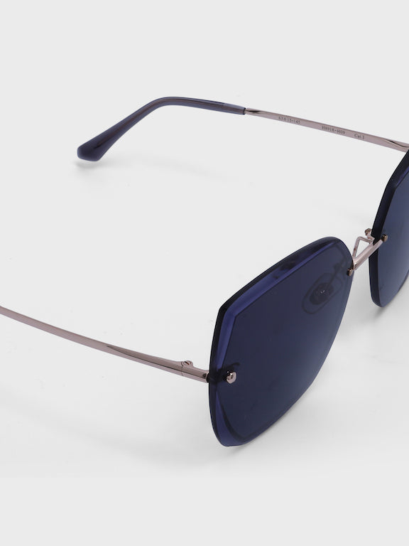 Rimless Square Sunglasses for Women - (H8918H09)