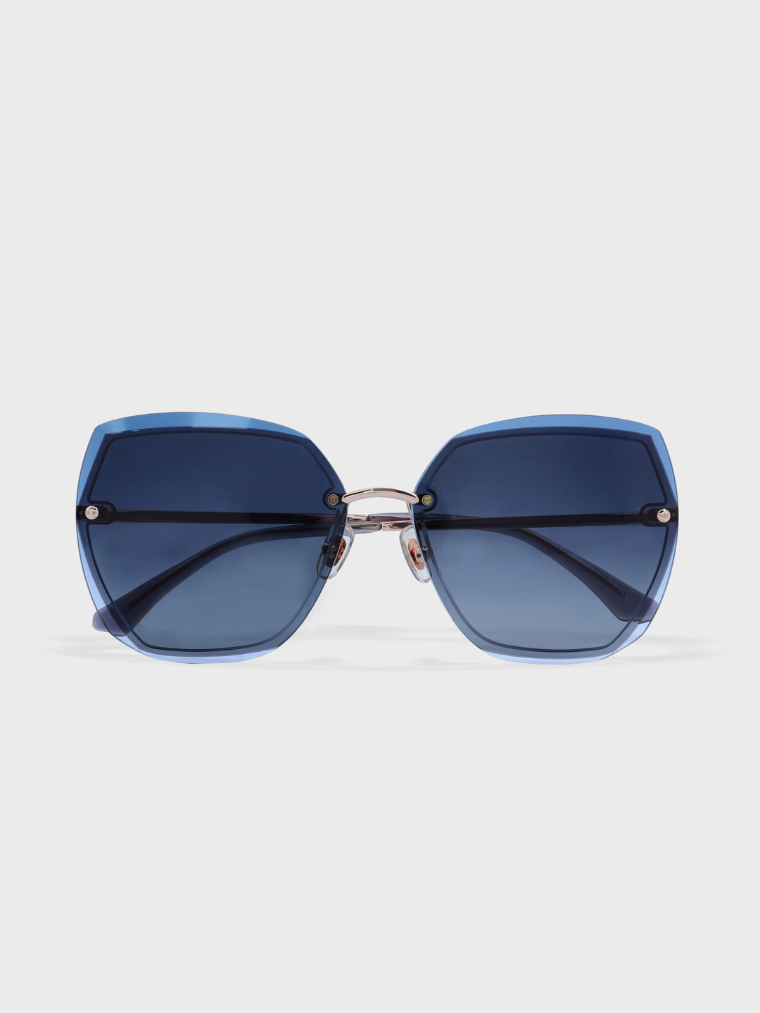 Rimless Square Sunglasses for Women - (H8918H11)