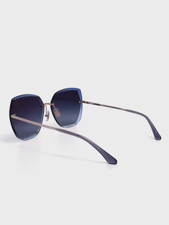 Rimless Square Sunglasses for Women - (H8918H11)