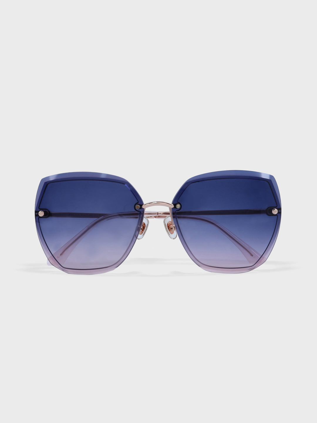 Rimless Square Sunglasses for Women - (H8918N08)