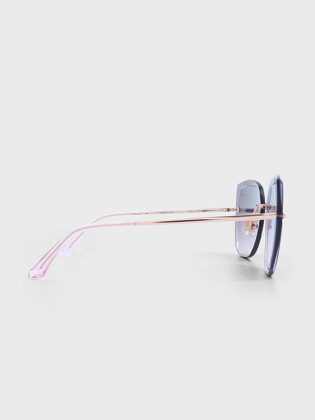 Rimless Square Sunglasses for Women - (H8918N08)
