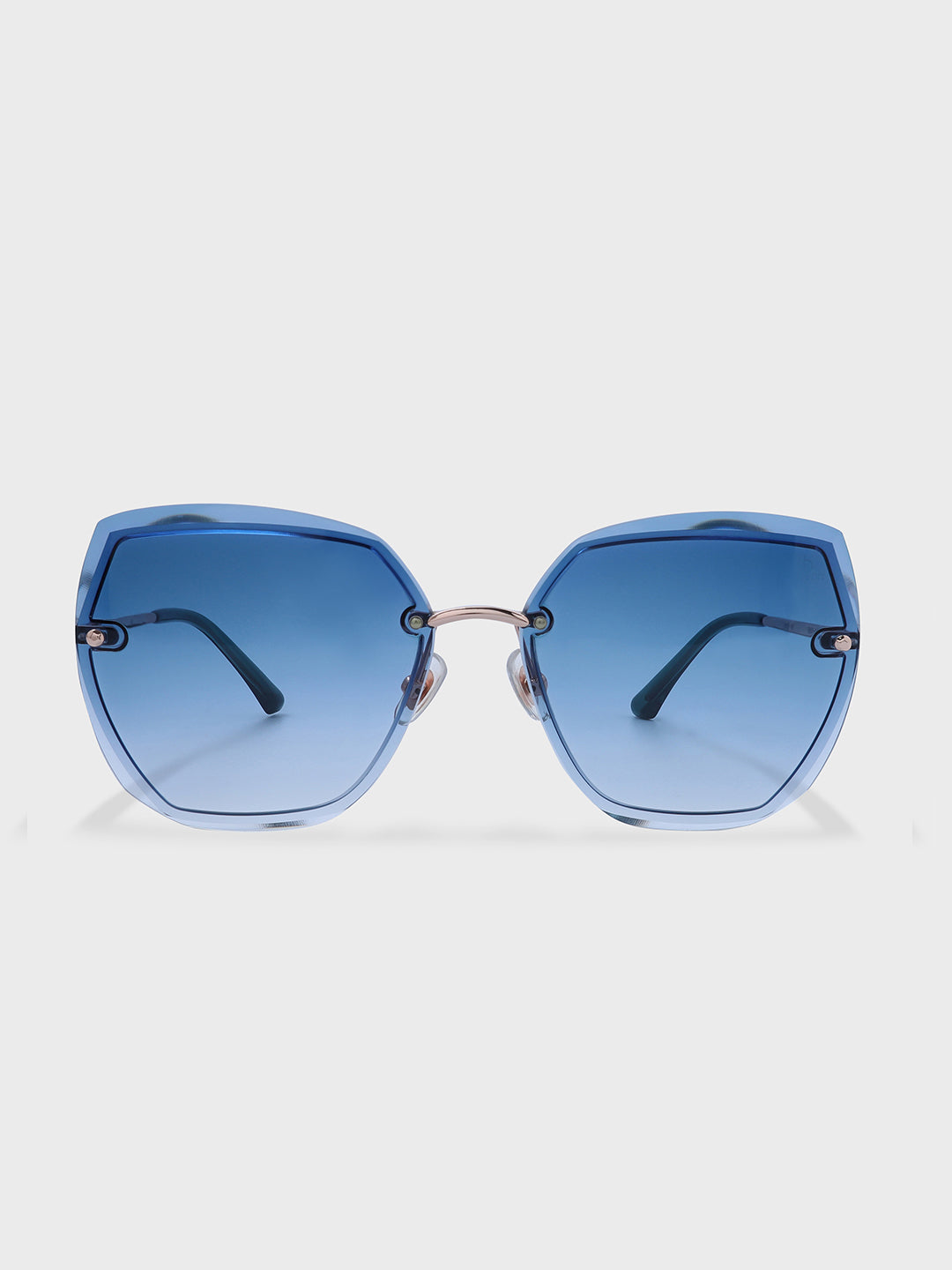 Rimless Square Sunglasses for Women - (H8918N16)