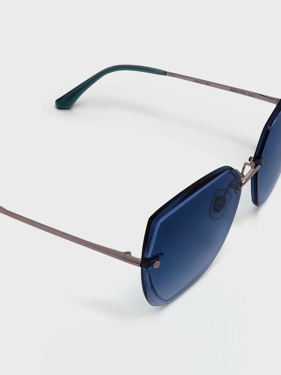Rimless Square Sunglasses for Women - (H8918N16)