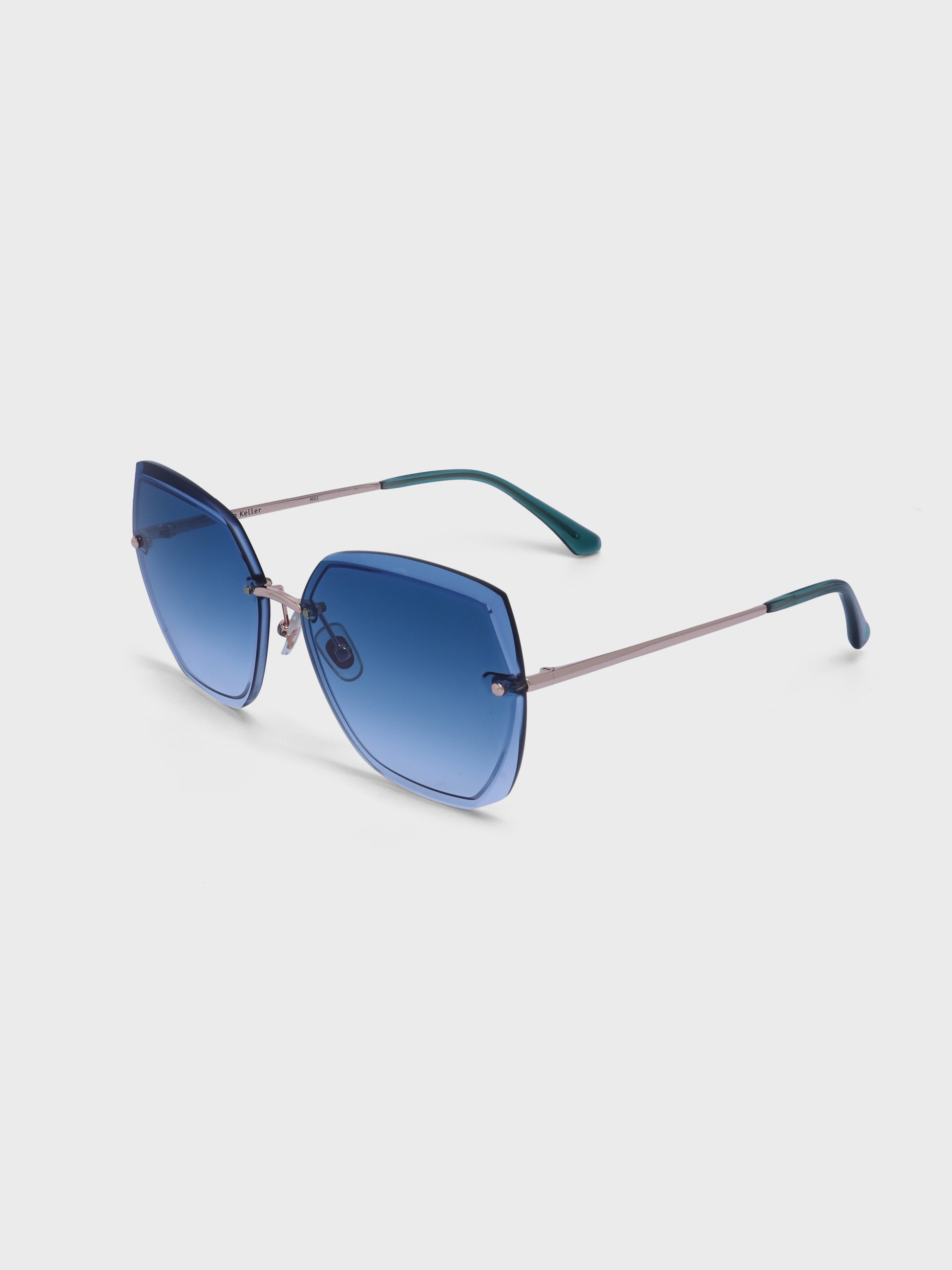 Rimless Square Sunglasses for Women - (H8918N16)