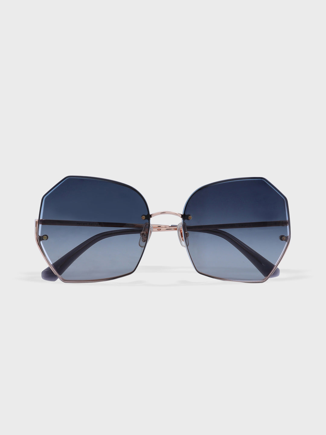 Full Rim Oversized Hexagon Sunglasses for Women - (H8921H09)