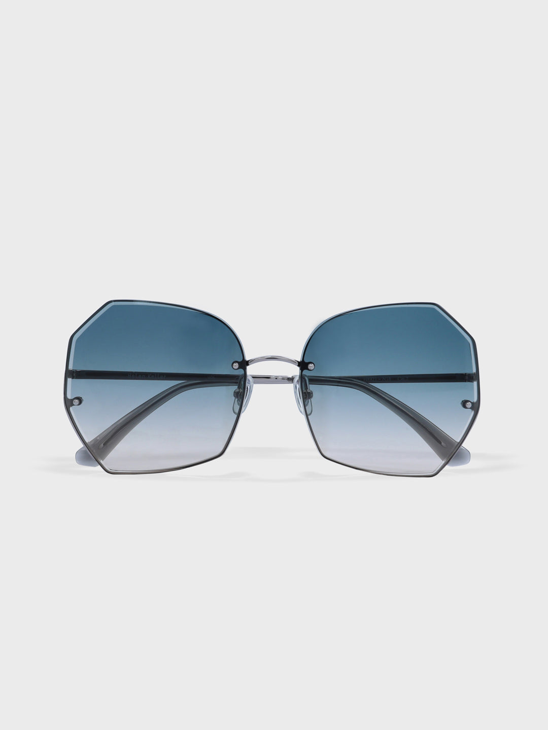 Full Rim Oversized Hexagon Sunglasses for Women - (H8921N16)