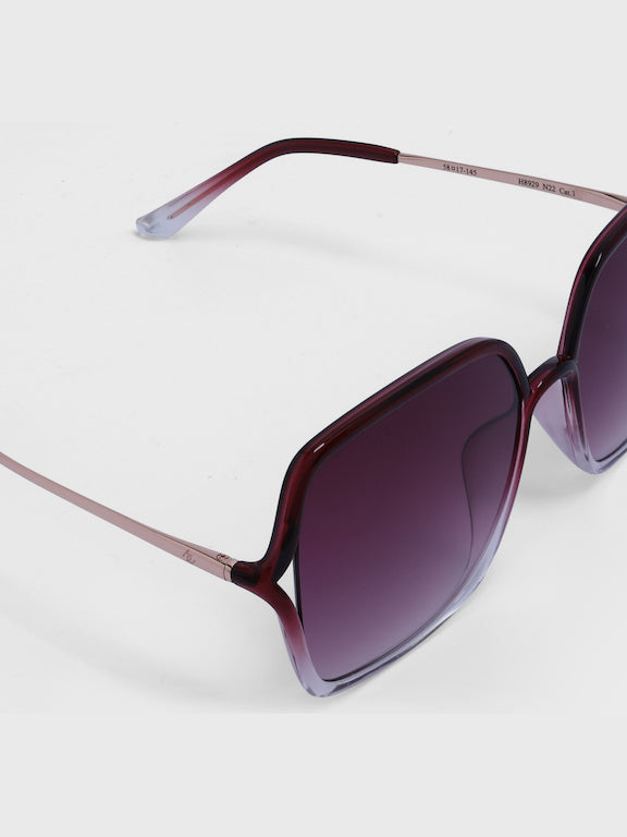 Full Rim Oversized Square Sunglasses for Women - (H8929N22)