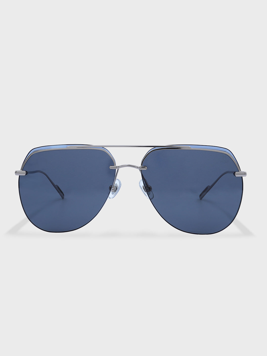 Semi Rimless Aviator Sunglasses for Men -  (H8951H02)