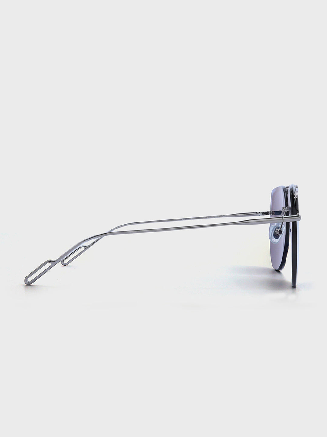 Semi Rimless Aviator Sunglasses for Men -  (H8951H02)