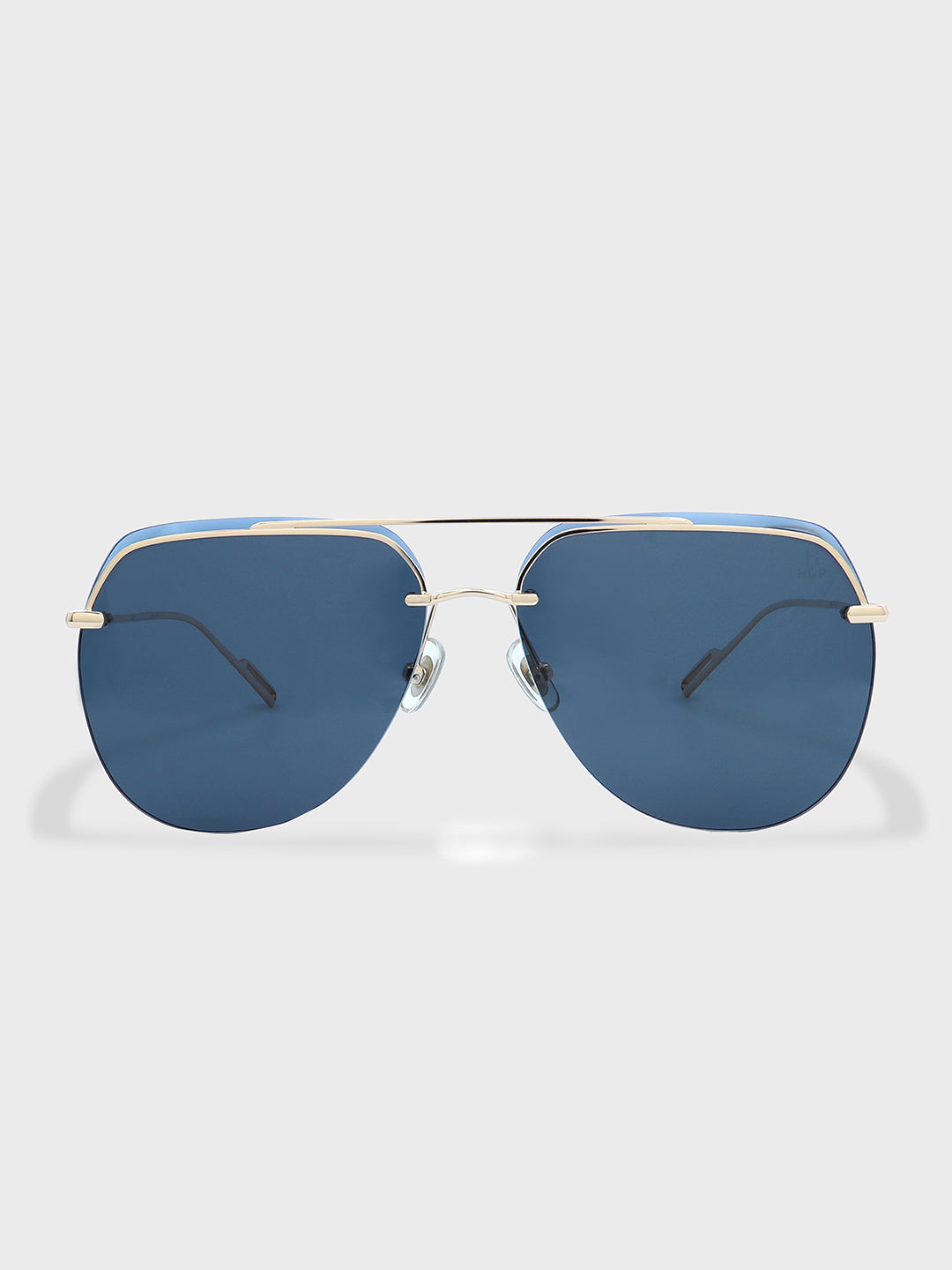 Semi Rimless Aviator Sunglasses for Men - (H8951H03)