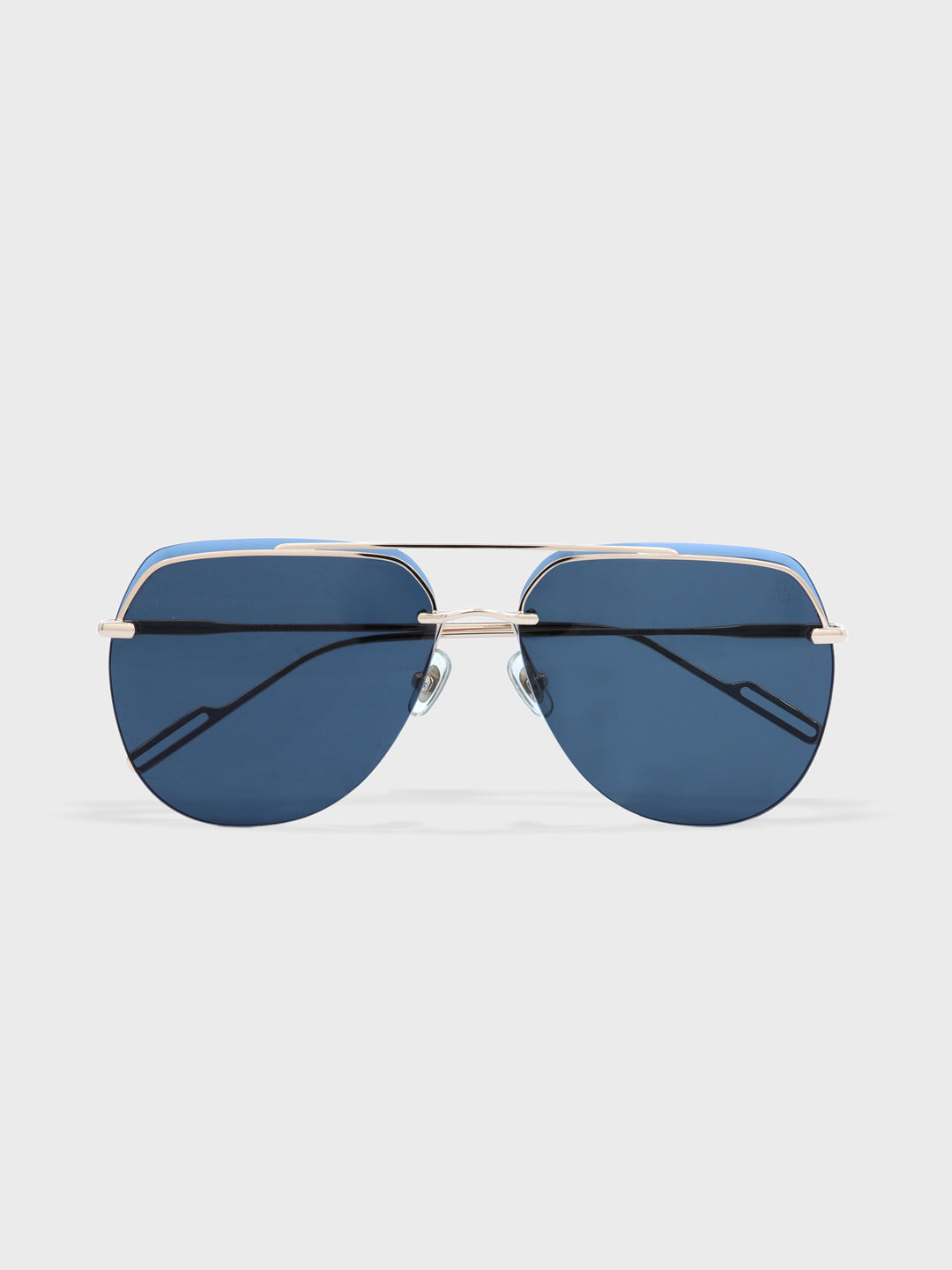Semi Rimless Aviator Sunglasses for Men - (H8951H03)